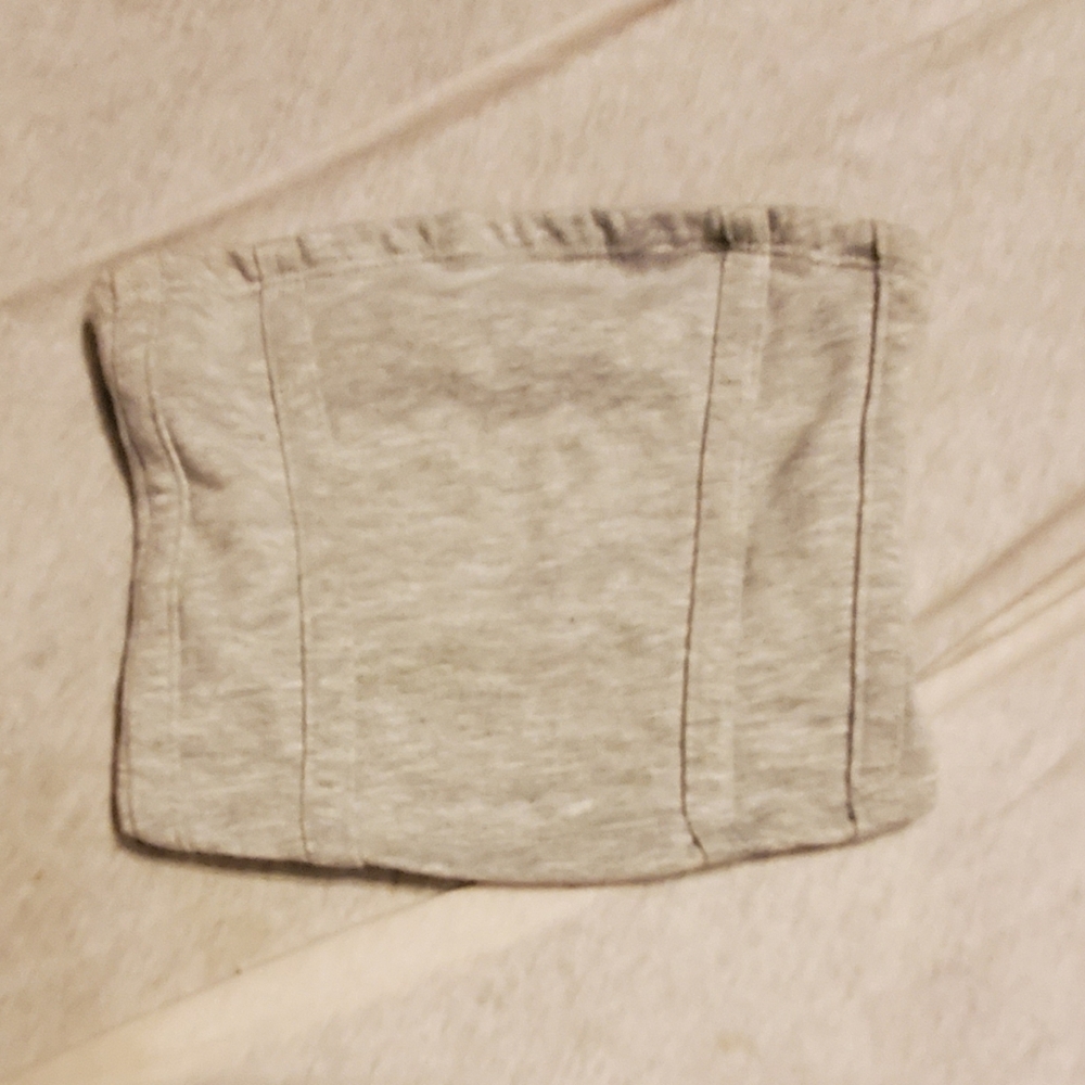 Gray tube top